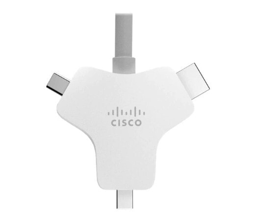 Cisco CAB-HDMI-MUL4K-9M видео кабель адаптер USB Type-C Белый