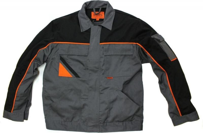 Jacket professional size 62/193/128 gray-orange