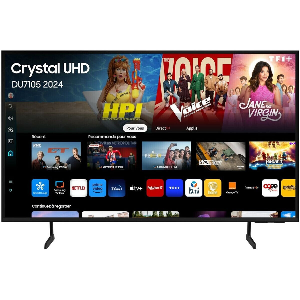 Smart TV Samsung TU43DU7105 43” 4K Ultra HD LED HDR HDR10+