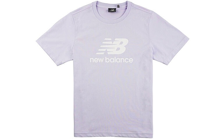 New Balance 经典Logo 休闲宽松短袖T恤 男款 紫色 / Футболка New Balance NEA2E031-DV T