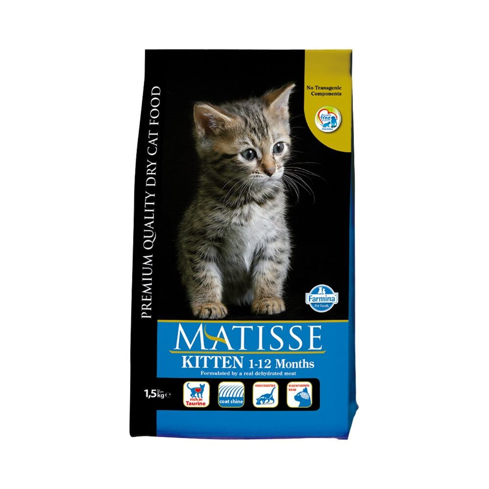 Сухой корм для кошек Farmina, Pet Foods Matisse, для котят 1-12 месяцев,  1.5 кг сухие корма V51334498Вес: 1.5 кг купить по выгодной цене от 23 руб.  в интернет-магазине market.litemf.com с доставкой