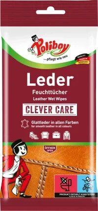 Möbelpflege Feuchttücher alle Glattleder, 20 St