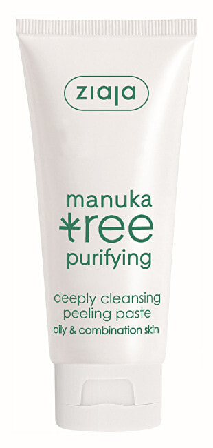 Ziaja Manuka Tree Purifying Pilling Paste  Глубоко очищающая пилинг-паста  75 мл