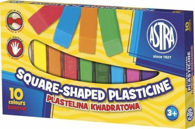 Bertus Square plasticine 10 colors