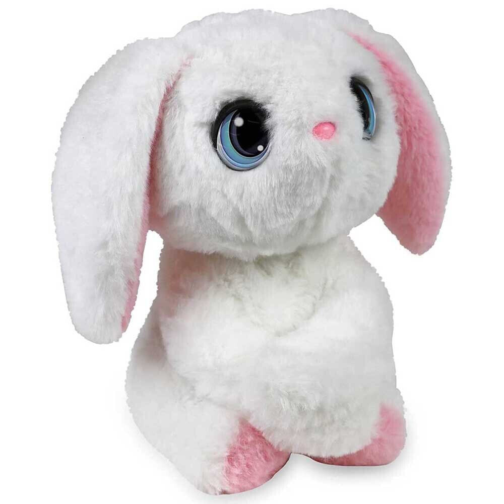 FAMOSA My Fuzzy Friends Poppy Snuggling Bunny Toy