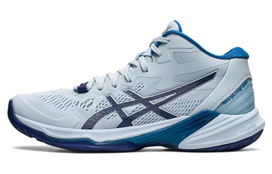 Asics Sky Elite FF MT 2 减震防滑耐磨 中帮 排球鞋 女款 蓝黑 / Кроссовки Asics Sky Elite FF MT 2 1052A054-402