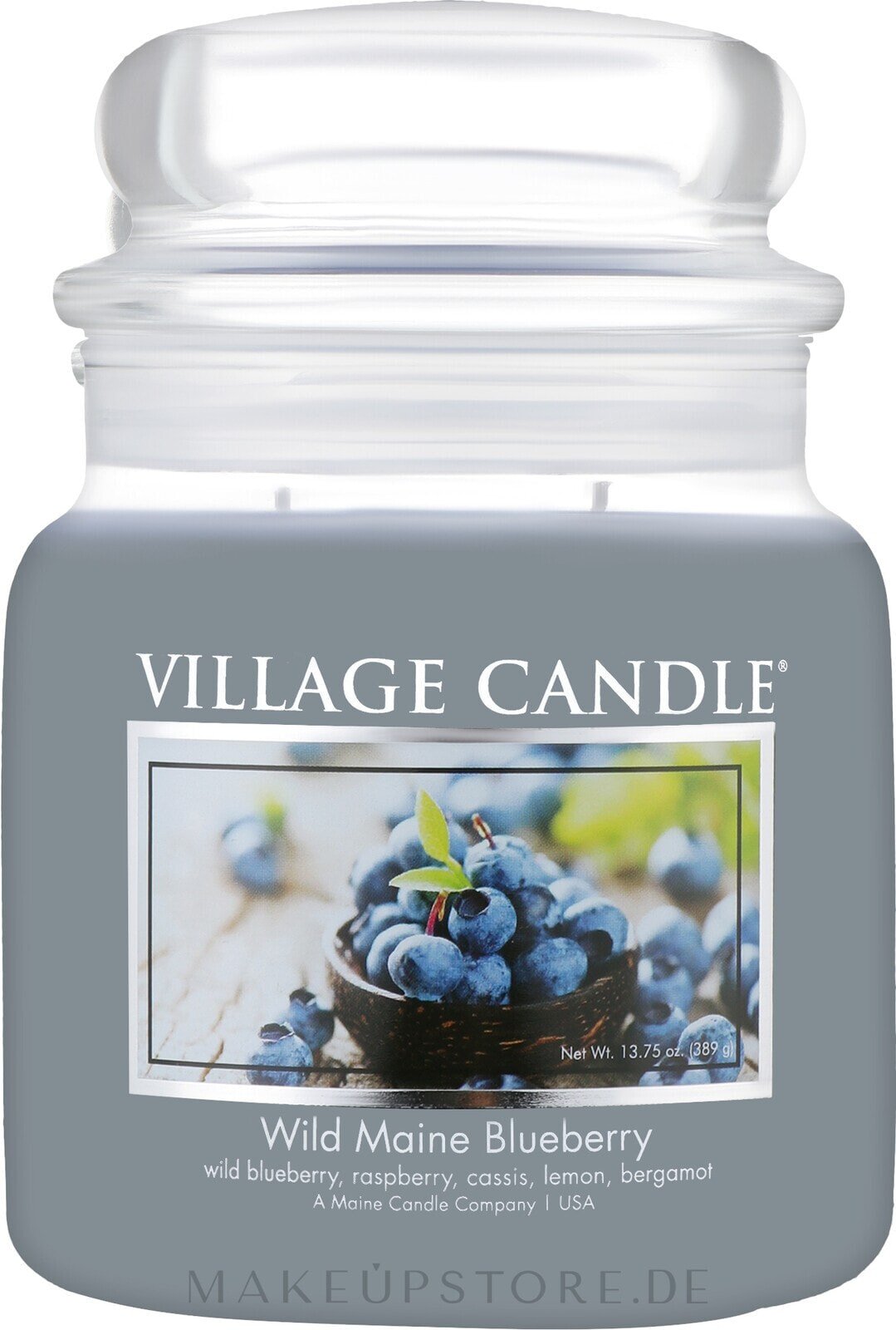 Duftkerze im Glas - Village Candle Wild Maine Blueberry