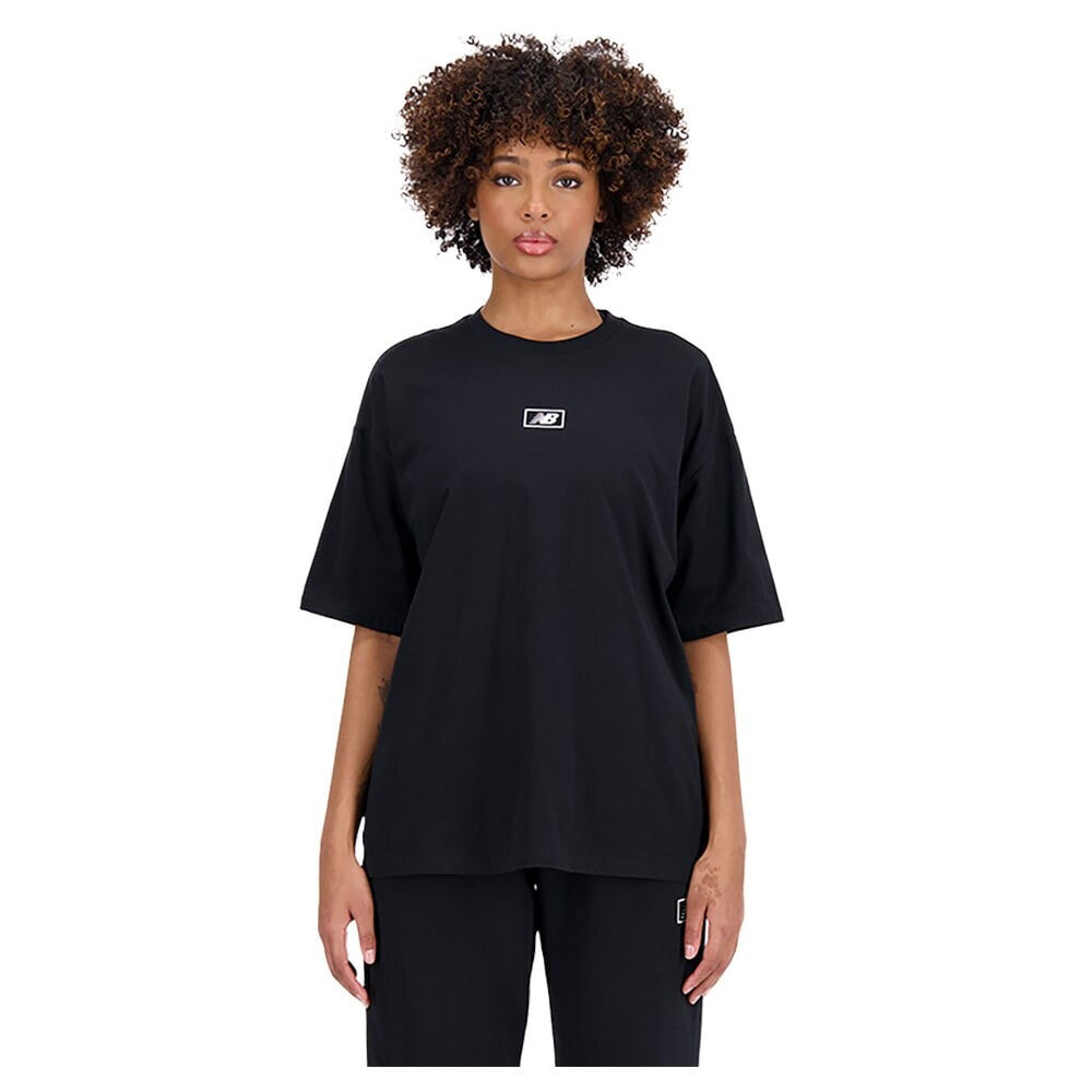 NEW BALANCE Essentials Graphic Jersey Oversized Short Sleeve T-Shirt