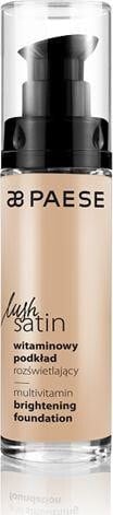 Paese Lush Satin Multivitamin Brightening Foundation 32 Natural Витаминный осветляющий тональный крем  для уставшей, сухой и нормальной кожи 30 мл