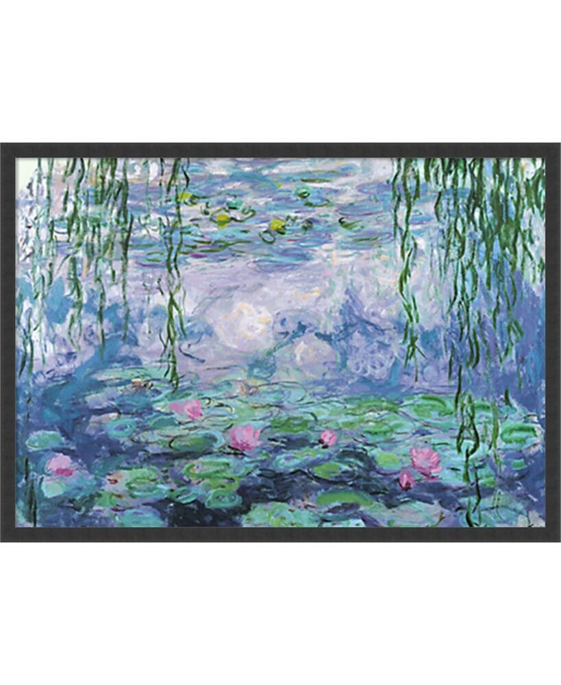 Amanti Art nympheas By Claude Monet- Framed Art Print