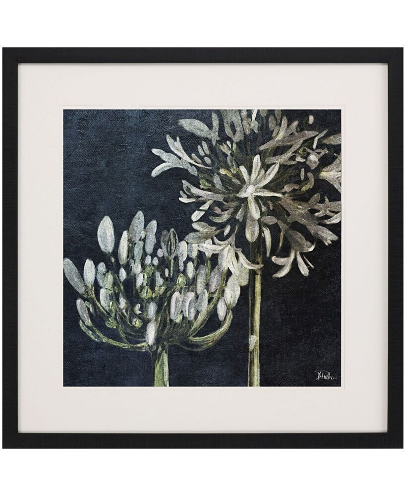 Paragon Picture Gallery midnight Lilies II Framed Art