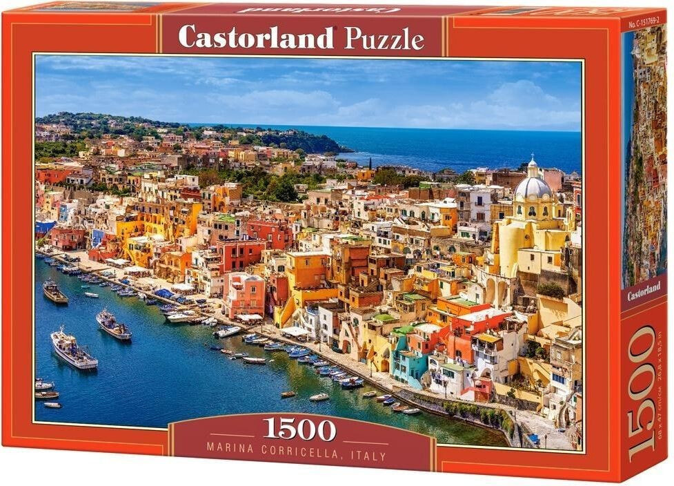 Castorland Puzzle 1500 Marina Corricella