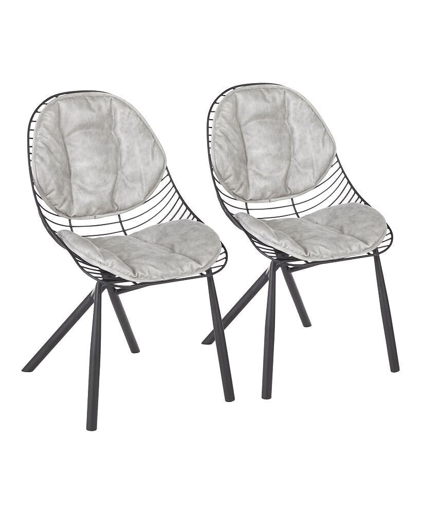 Wired Dining Chair, Set of 2