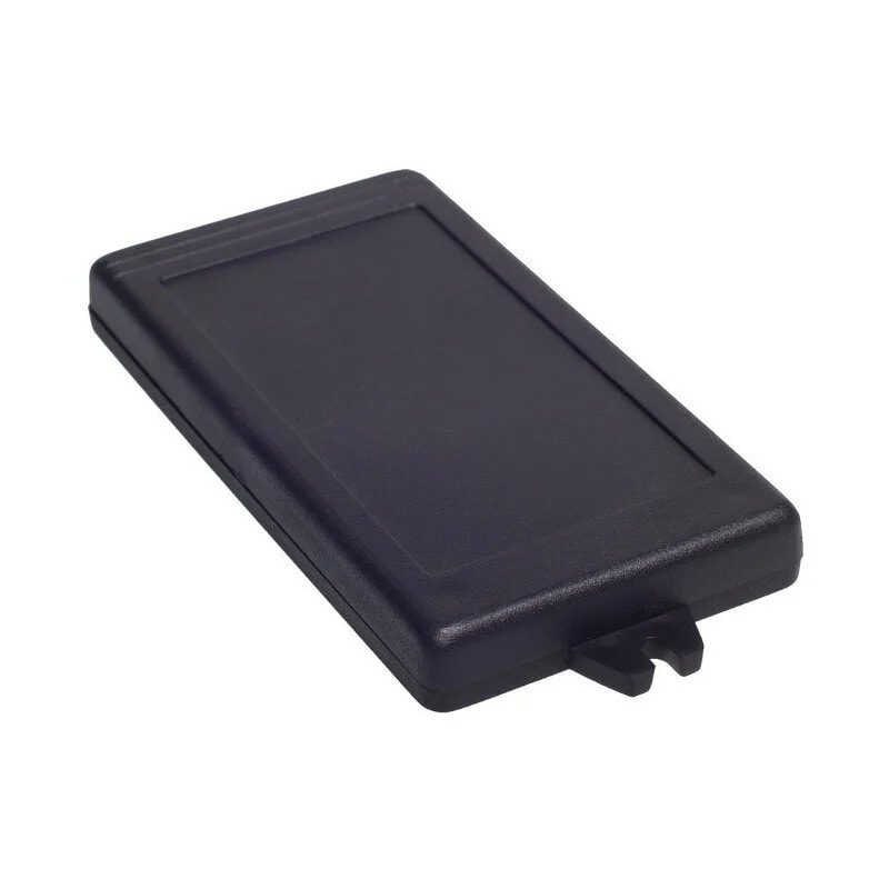 Plastic case Kradex Z34AU - 129x67x15mm black with props