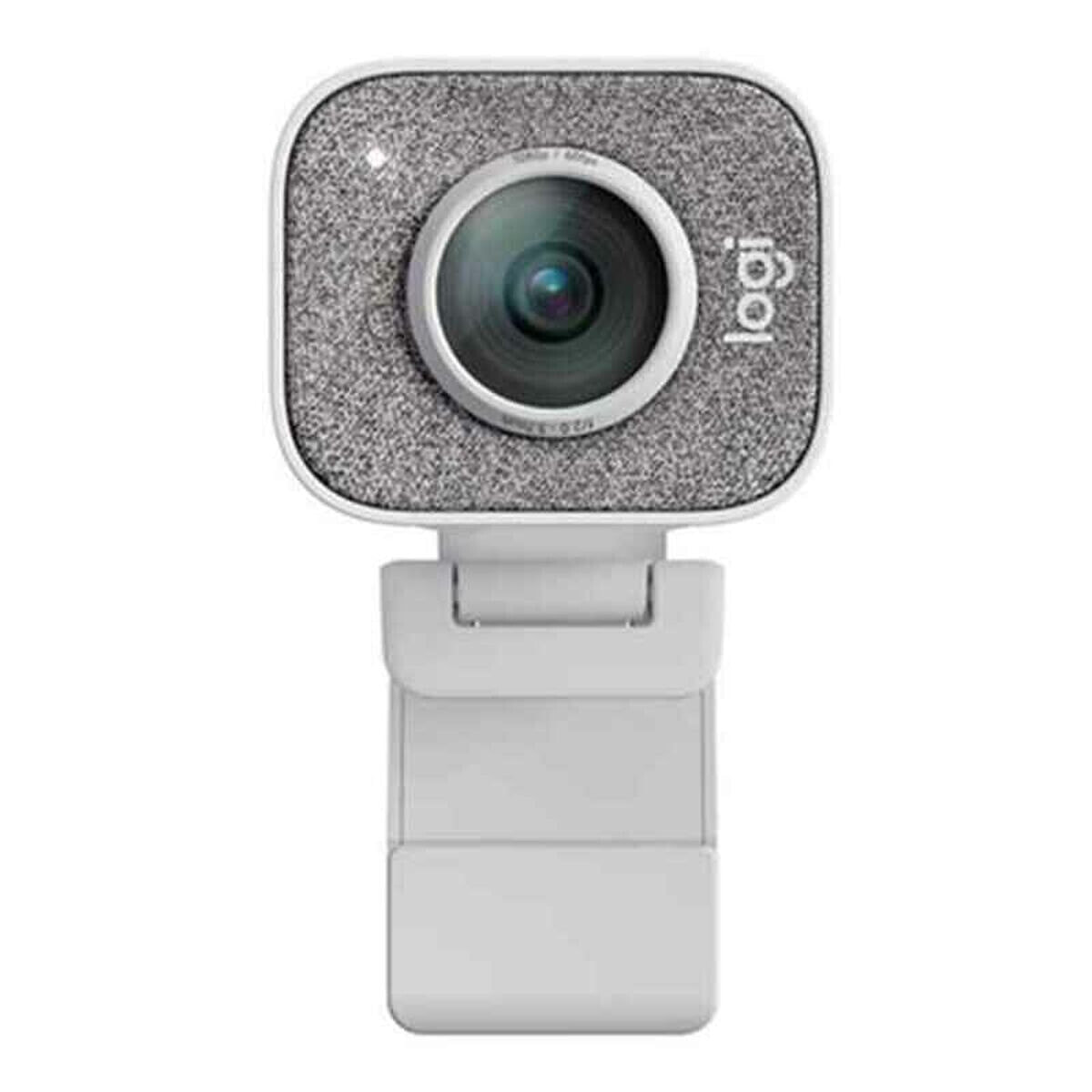 Webcam Logitech 960-001297 Full HD 1080P 60 fps 1080 p 60 fps White