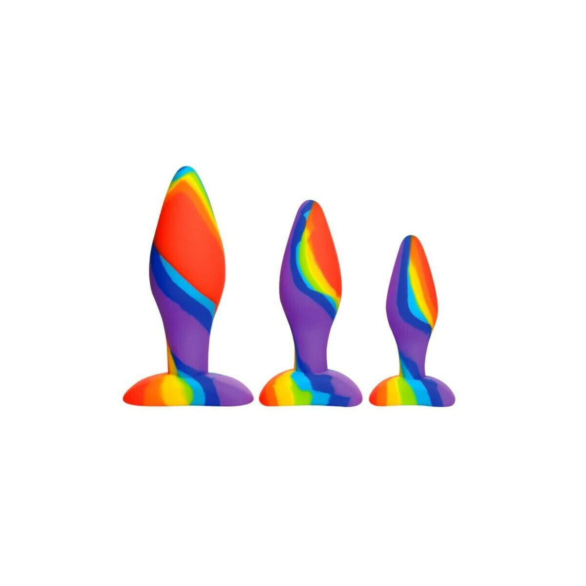 Anal plug XR Silicone Set 3 Pieces