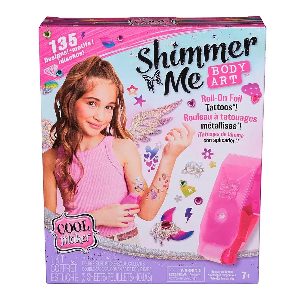 SPIN MASTER Cool Maker shimmer me bodyart studio