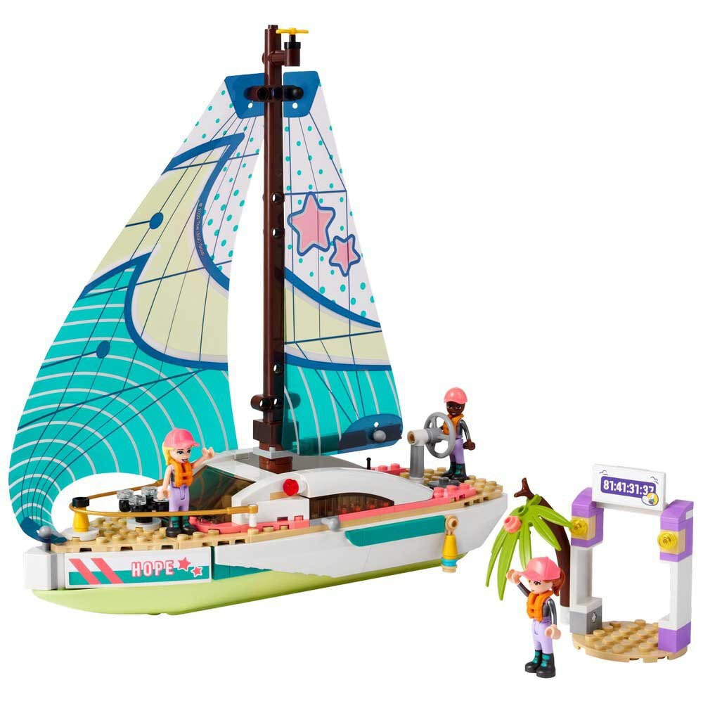 Конструктор LEGO LEGO Friends 41716 Stephanies Abenteuer-Spielboot auf See mit Mini-Puppen