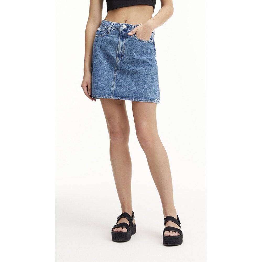 Calvin klein jeans cheap denim skirt