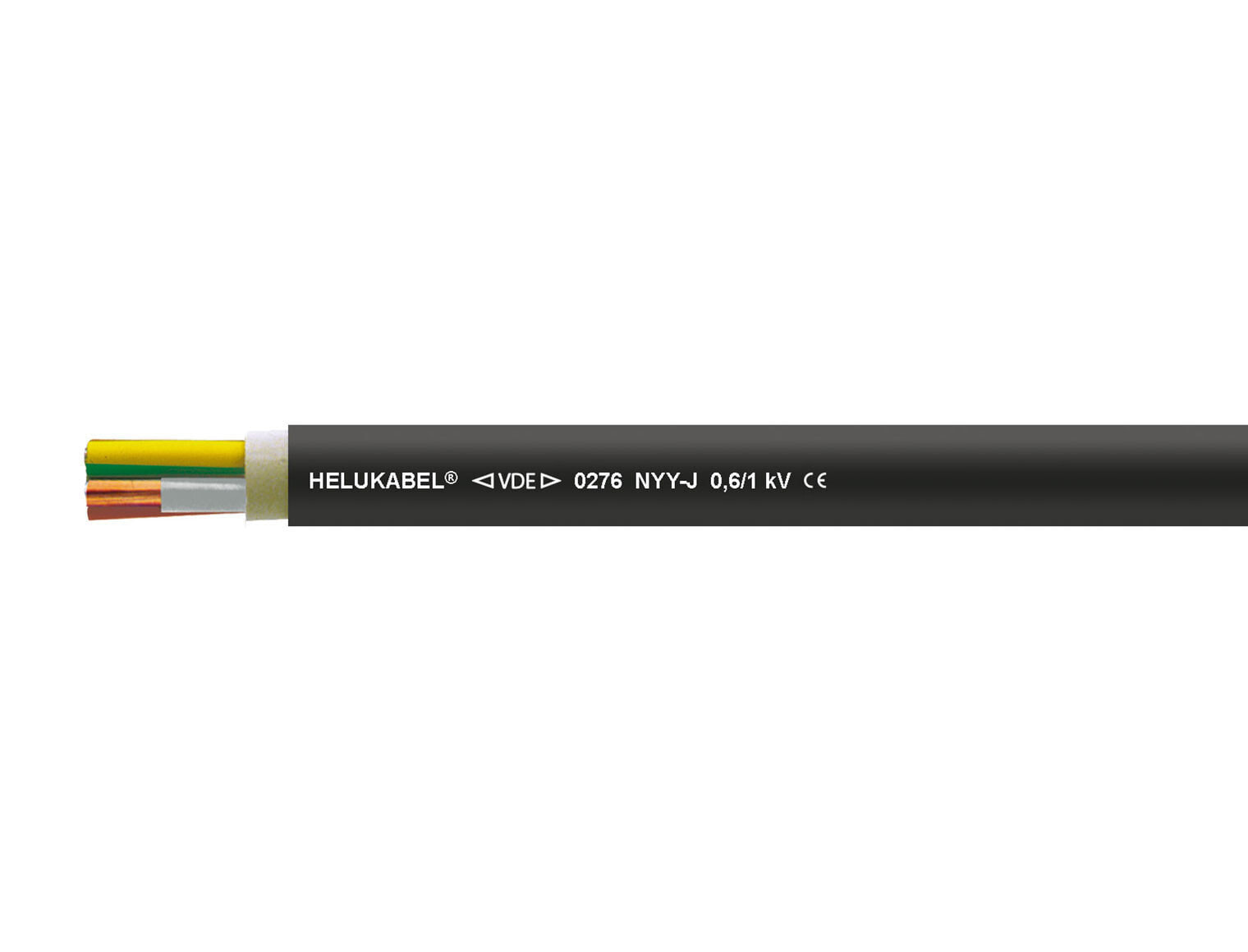 Helukabel 32044 - Low voltage cable - Black - Cooper - 1.5 mm² - 58 kg/km - -5 - 50 °C