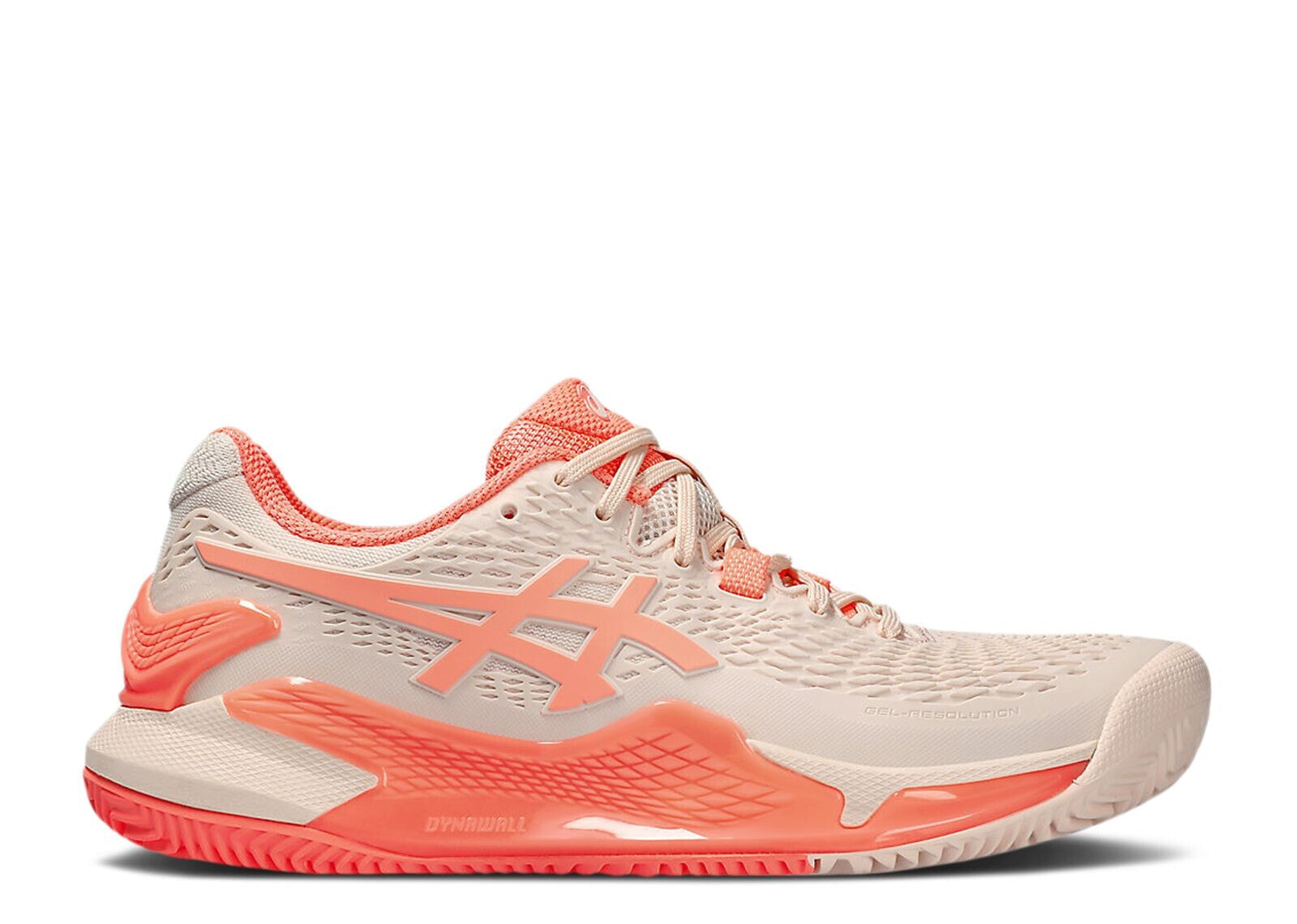 Wmns Gel Resolution 9 Clay 'Pearl Pink Sun Coral'