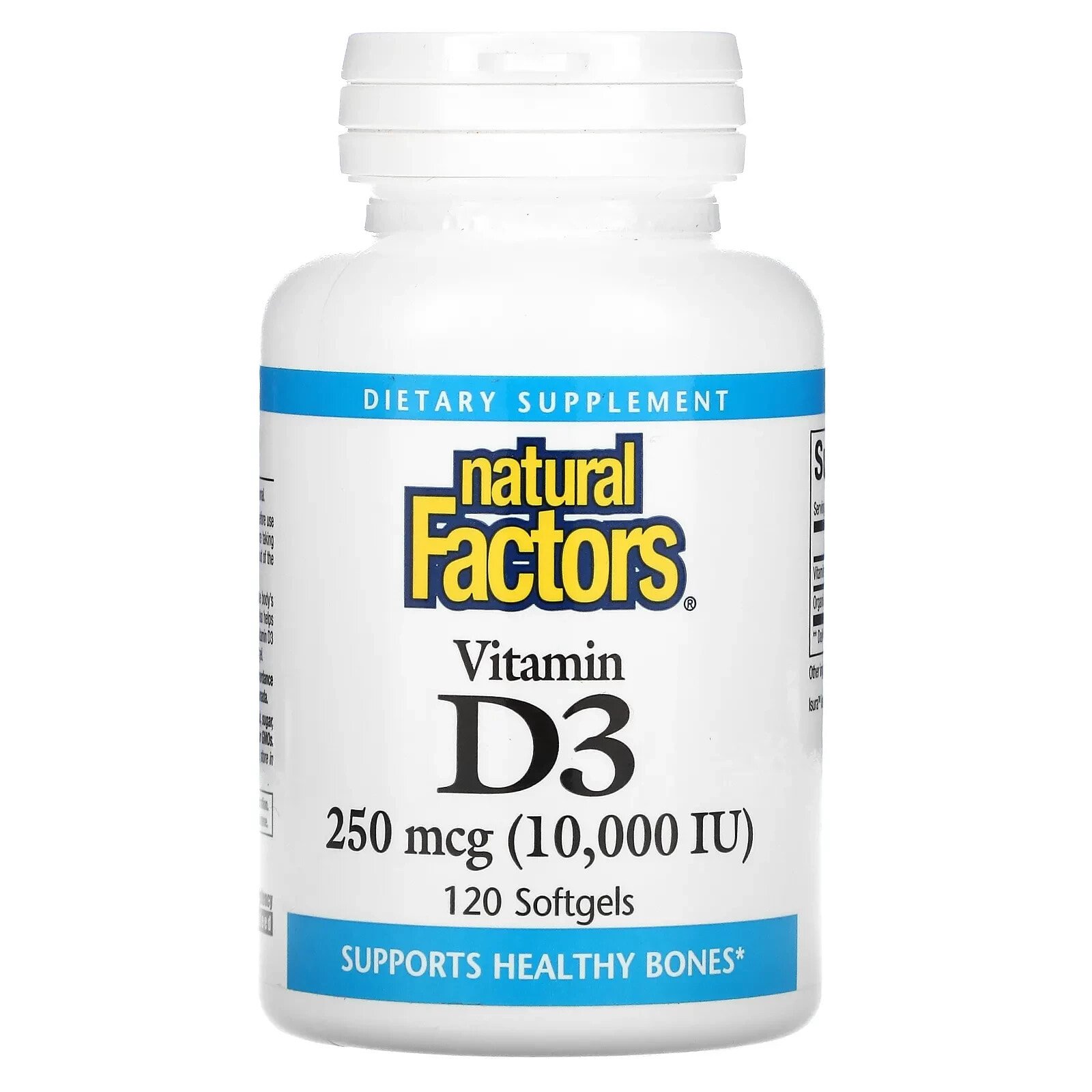 Vitamin D3, 125 mcg (5,000 IU), 360 Softgels