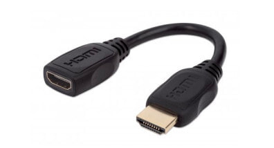 Manhattan 354523 гендерный адаптер HDMI 19-pin Черный