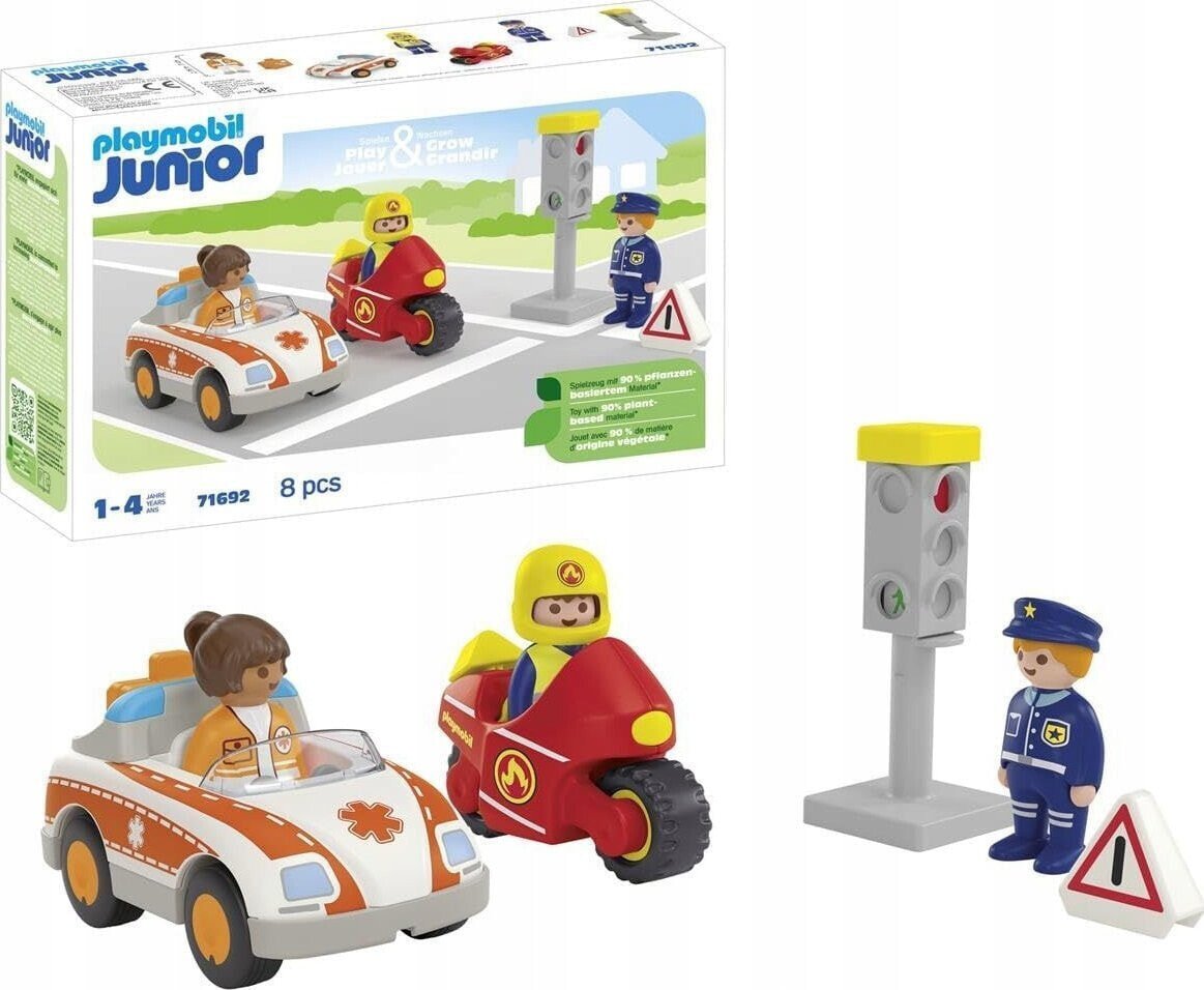 Figurka Playmobil Zestaw z figurkami Junior 71692 Bohaterowie dnia codziennego