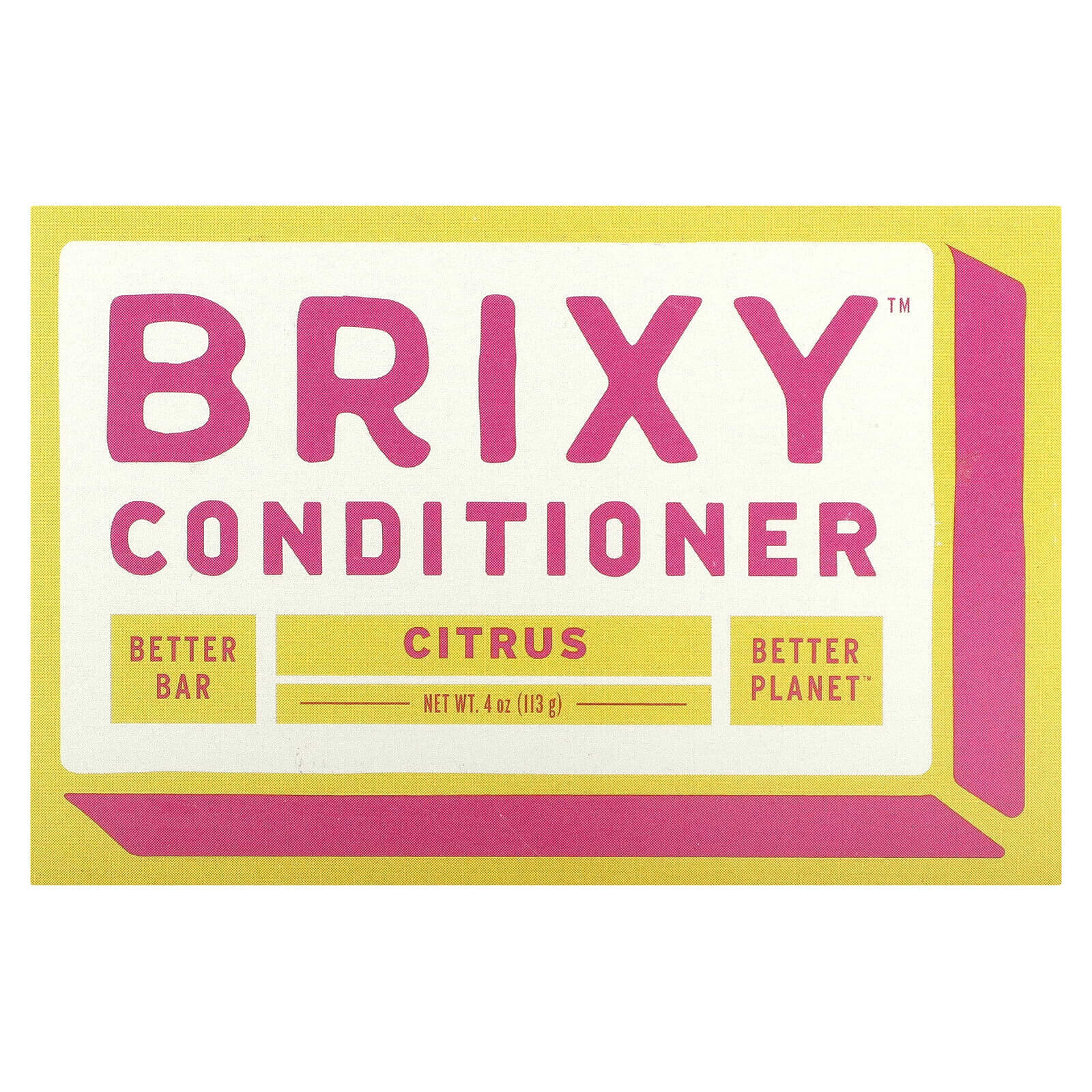 Brixy, Батончик-кондиционер, мята и эвкалипт, 1 шт., 113 г (4 унции)