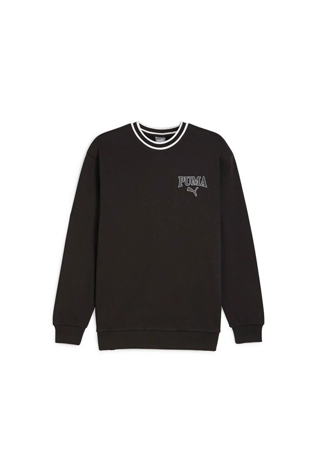 Puma Squad Crew Erkek Günlük Sweatshirt 67897001 Siyah