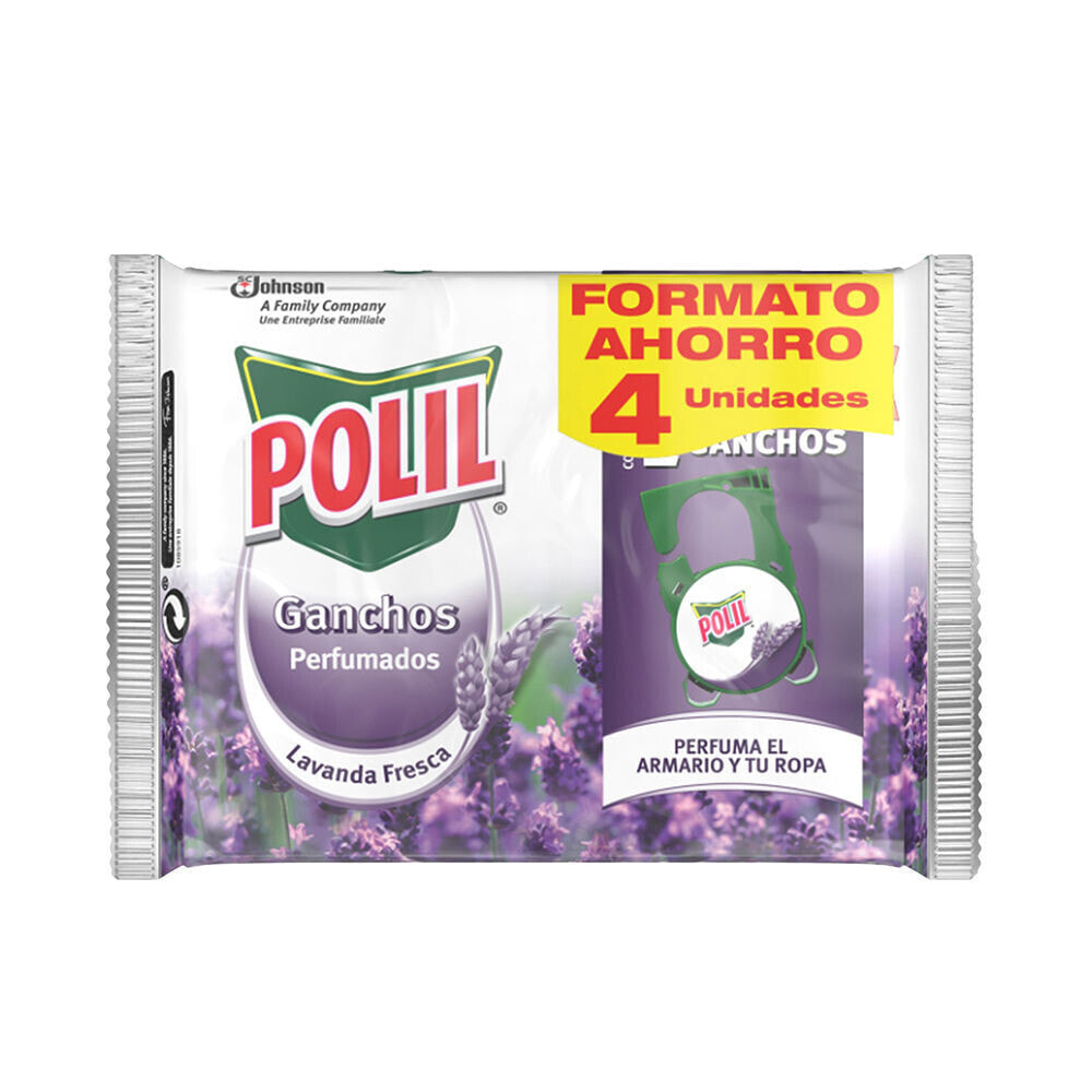 POLIL anti-moth perfumer #lavender x 4 u
