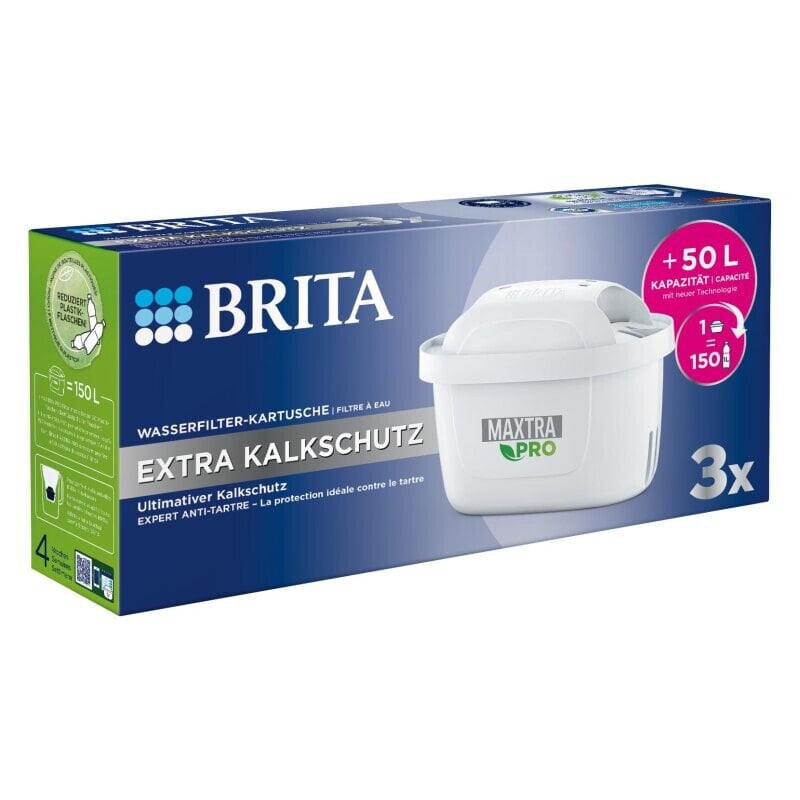 Brita Maxtra Pro Extra Kalkschutz Filterkartuschen 3 Stück