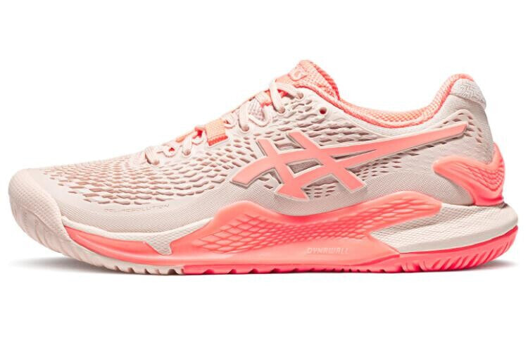 Asics Women's Gel Resolution 9 'Pearl Pink Sun Coral'