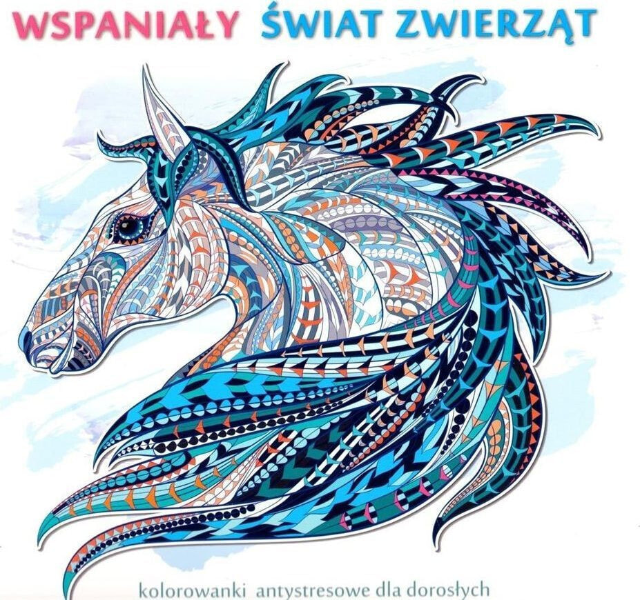 Раскраска для рисования Liwona Wspaniały świat zwierząt