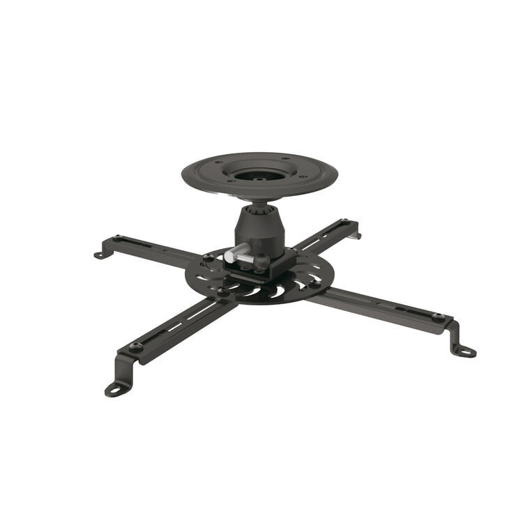 Аксессуар для мультимедийного проектора shiverpeaks BS89763. Maximum weight capacity: 25 kg, Product colour: Black, Angle of rotation: 360°. Quantity per pack: 1 pc(s)