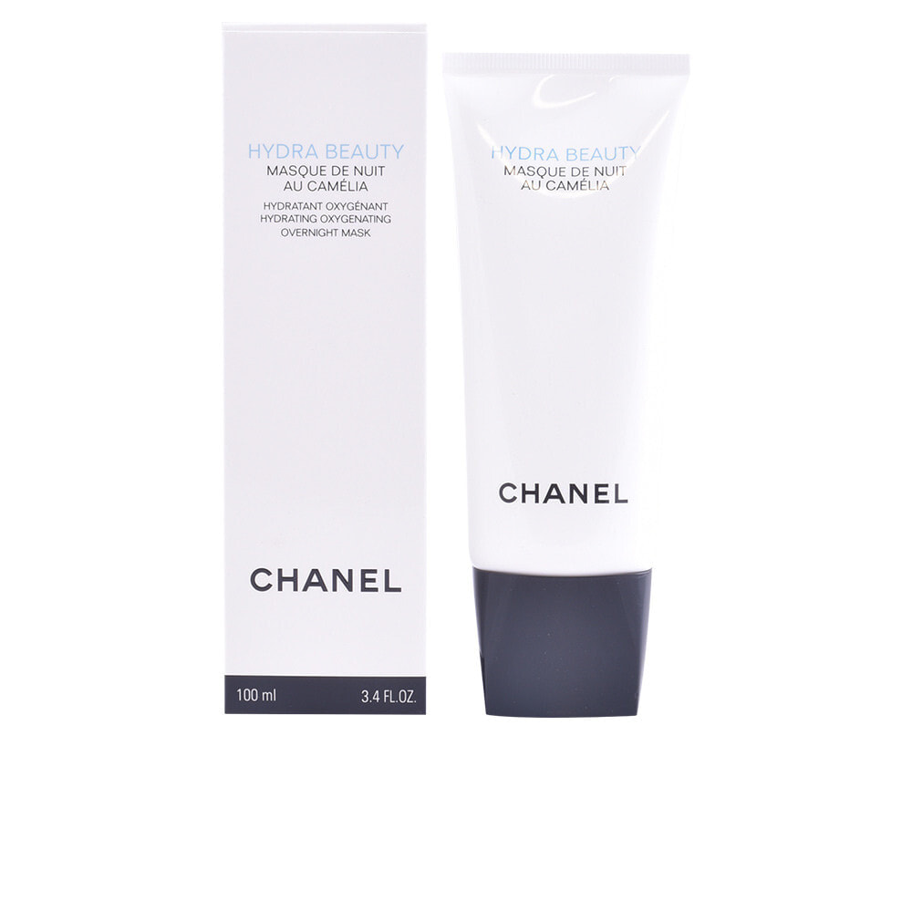 Chanel Hydra Beauty Hydration Oxygenating Overnight Mask Увлажняющая ночная маска для лица с камелией 100 мл