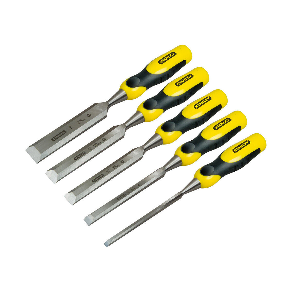 Chisel set Stanley (5 Units)