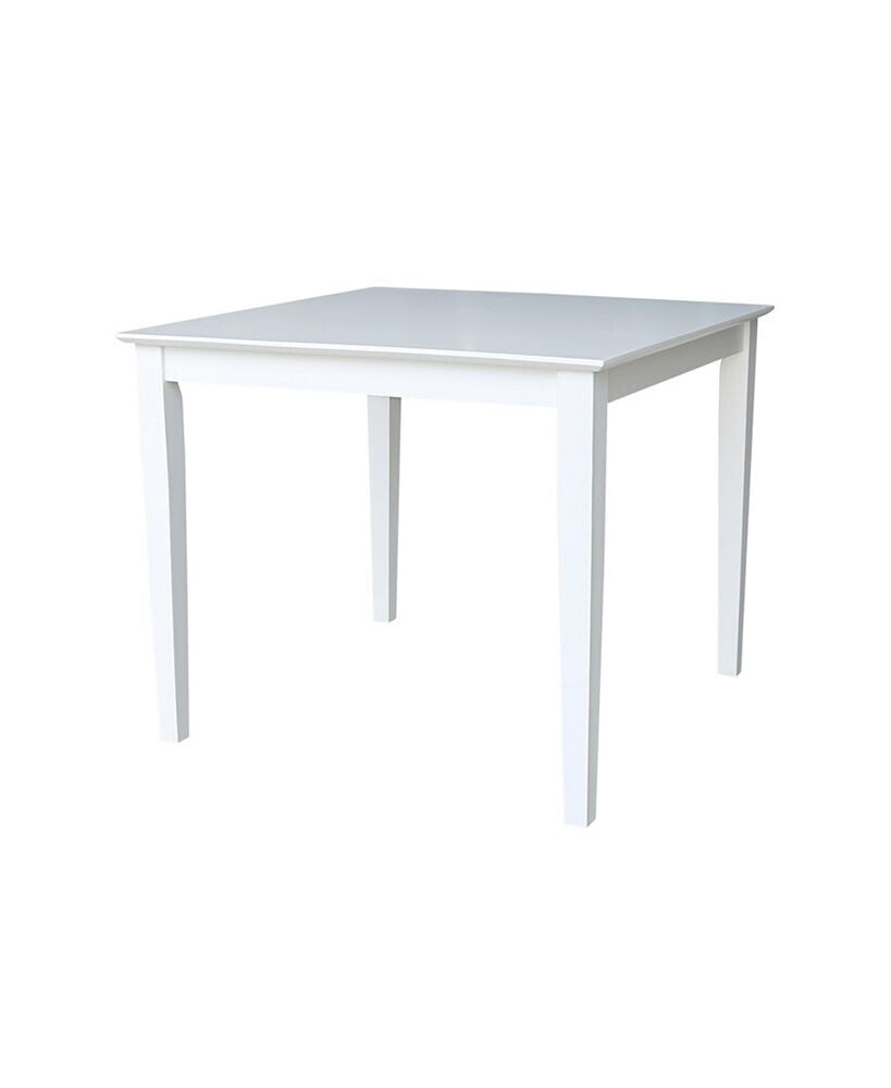 International Concepts solid Wood Top Table - Dining Height