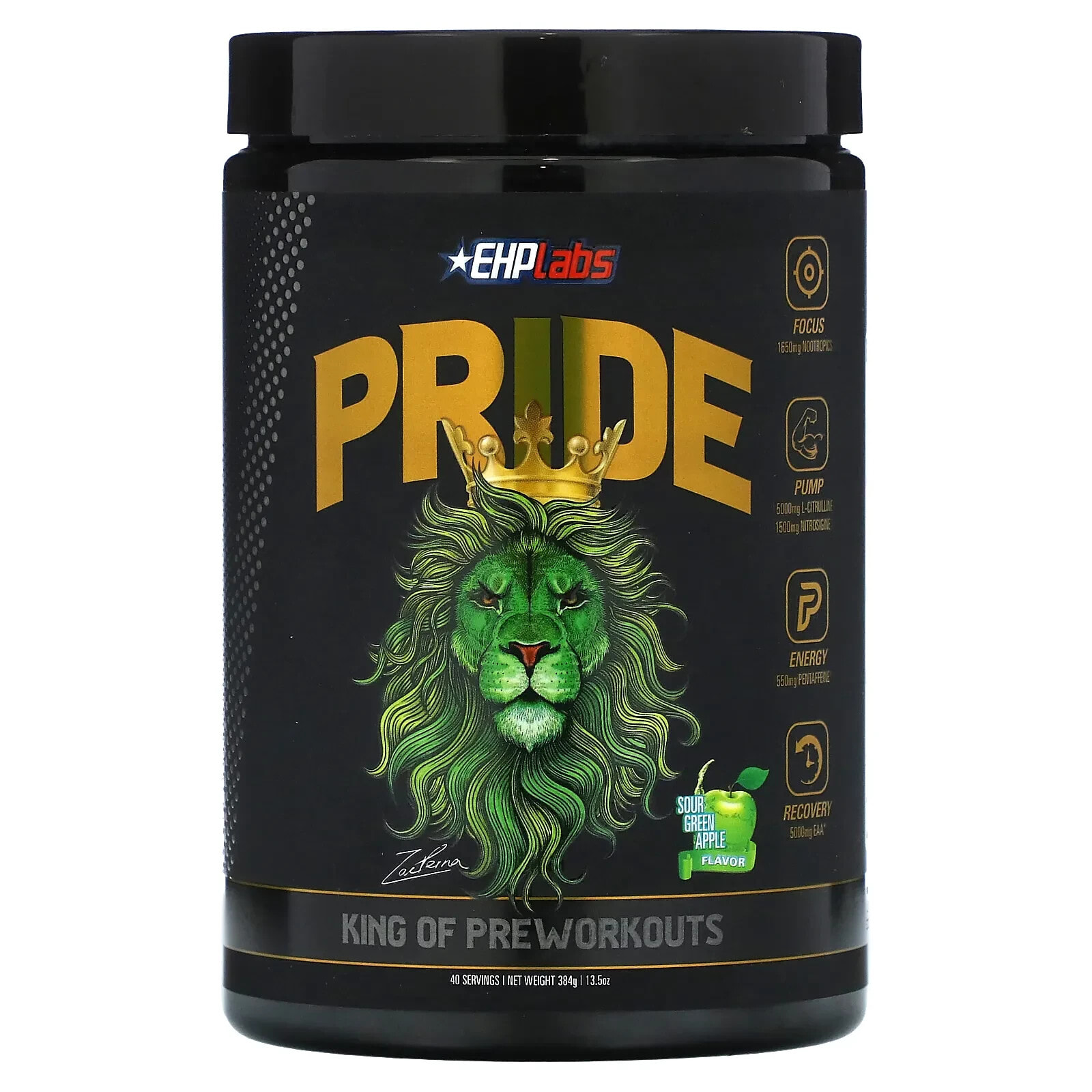 Pride, King of Pre Workouts, Blue Slushie, 12.6 oz (358 g)
