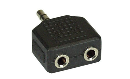 InLine 99301 кабельный разъем/переходник 3.5mm 2x 3.5mm Черный