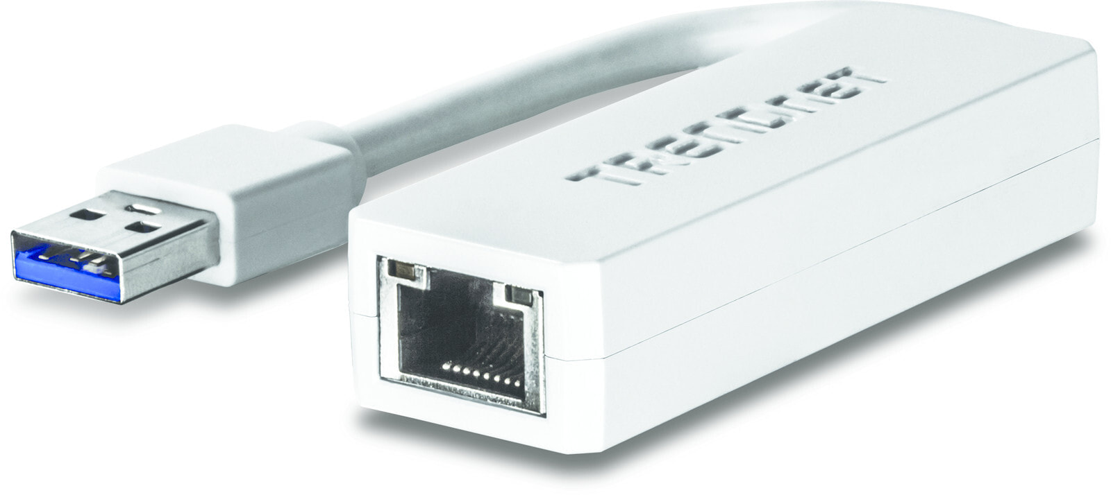 Trendnet TU3-ETG кабельный разъем/переходник USB 3.0 RJ-45 Белый