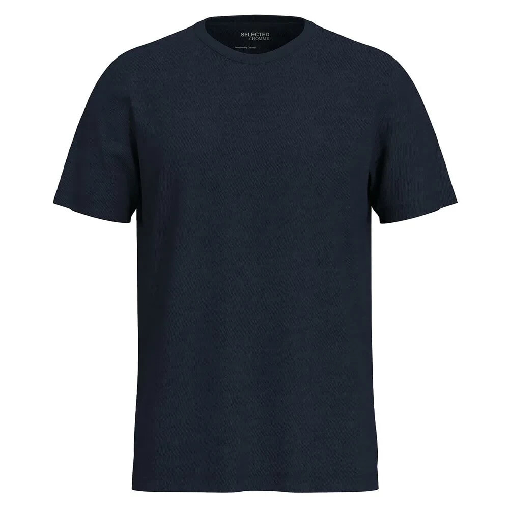 SELECTED Aspen Slub Short Sleeve T-Shirt