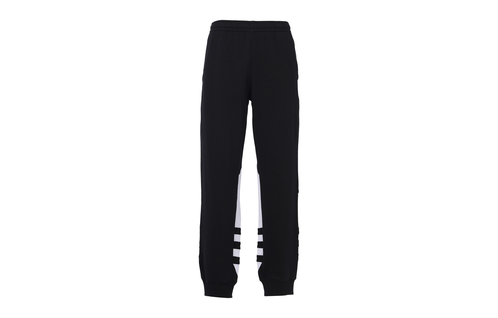 adidas originals Bg Trefoil Pant 撞色大印花针织运动裤 男款 黑色 / Брюки Adidas originals Bg Trefoil Pant