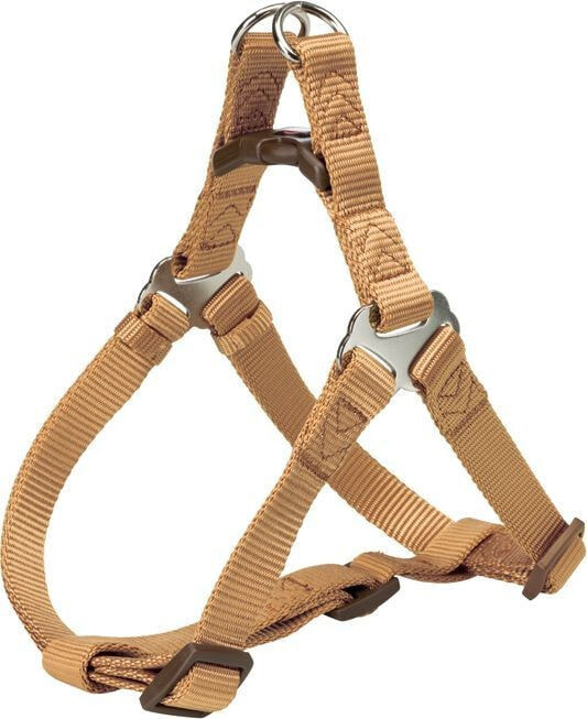 Trixie Premium One Touch harness, caramel color. S: 40–50 cm / 15 mm
