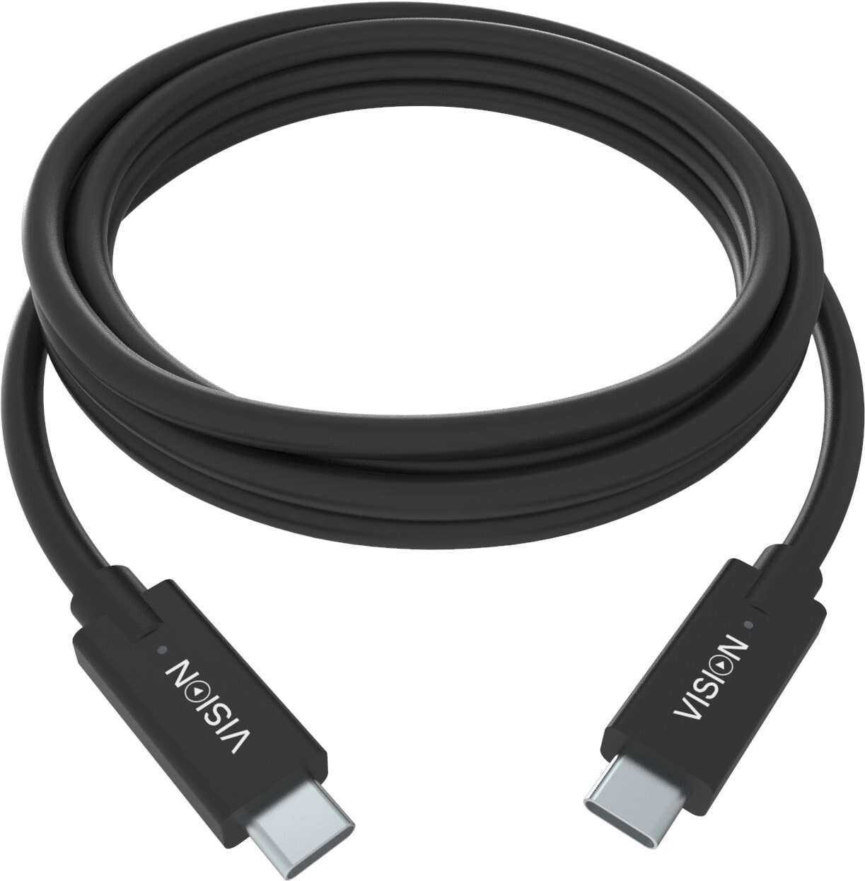 Vision TC 1MUSBC/BL USB кабель 1 m 3.2 Gen 1 (3.1 Gen 1) USB B USB C Черный