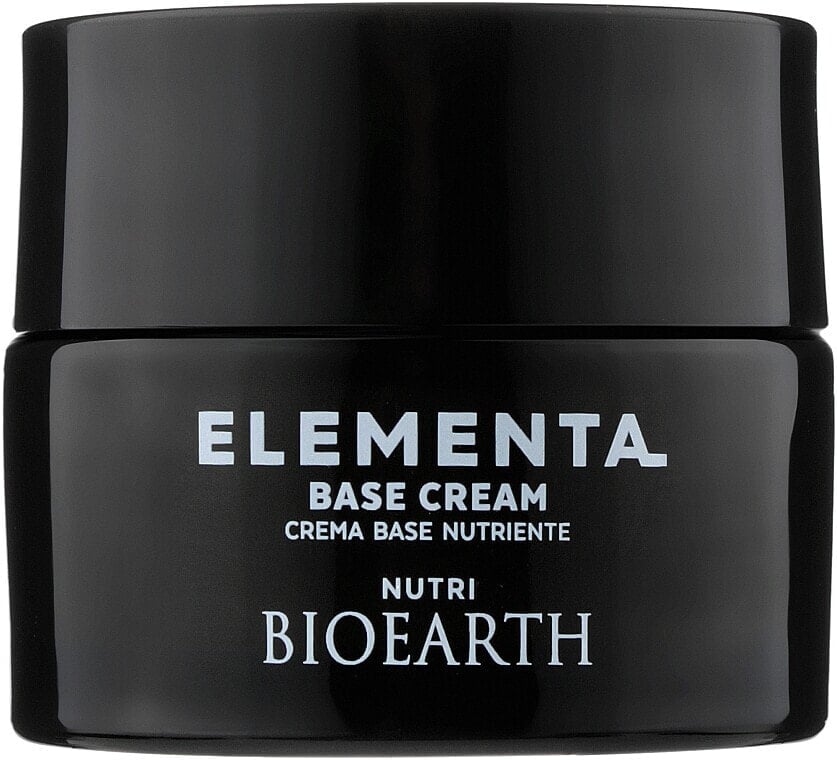 Pflegende Gesichtscreme mit Sheabutter - Bioearth Elementa Base Cream Nutri