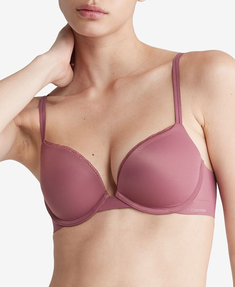 Women's Liquid Touch Push-Up Plunge Bra QF4083 Calvin Klein Цвет