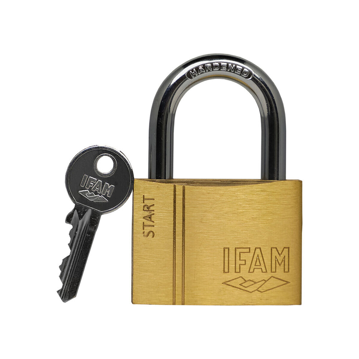 Key padlock IFAM SR50 Brass Steel 1,38 x 4,77 x 3,5 cm