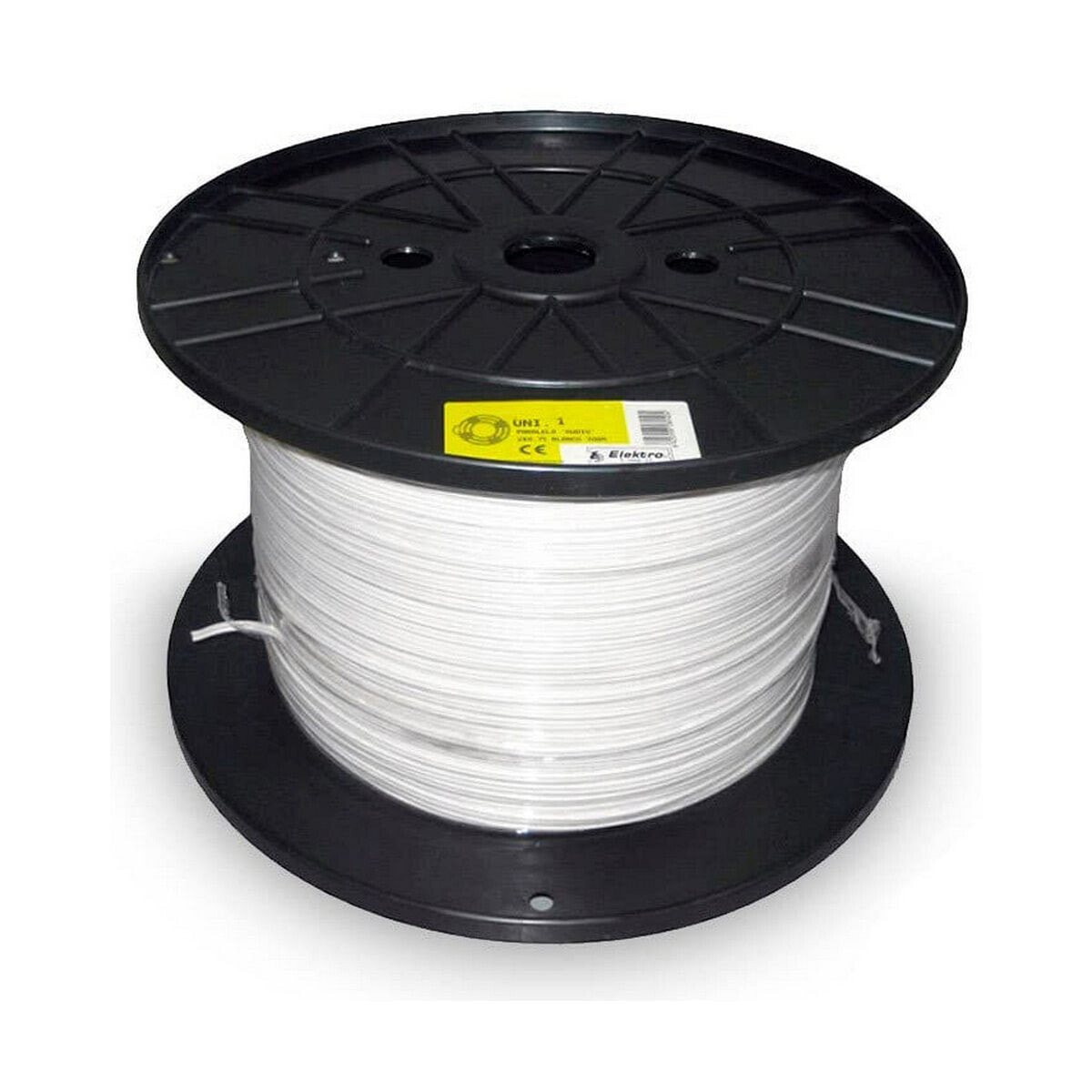Cable Sediles 2 x 1 mm White 500 m Ø 400 x 200 mm