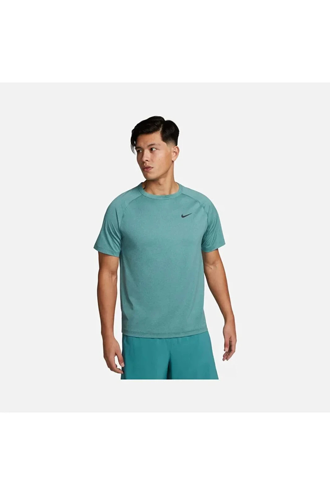 Dri-Fit Ready Fitness Training Short-Sleeve Erkek yeşil spor Tişört dv9815